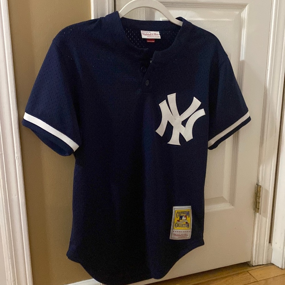 Bernie Williams Cooperstown authentic Yankee Jersey